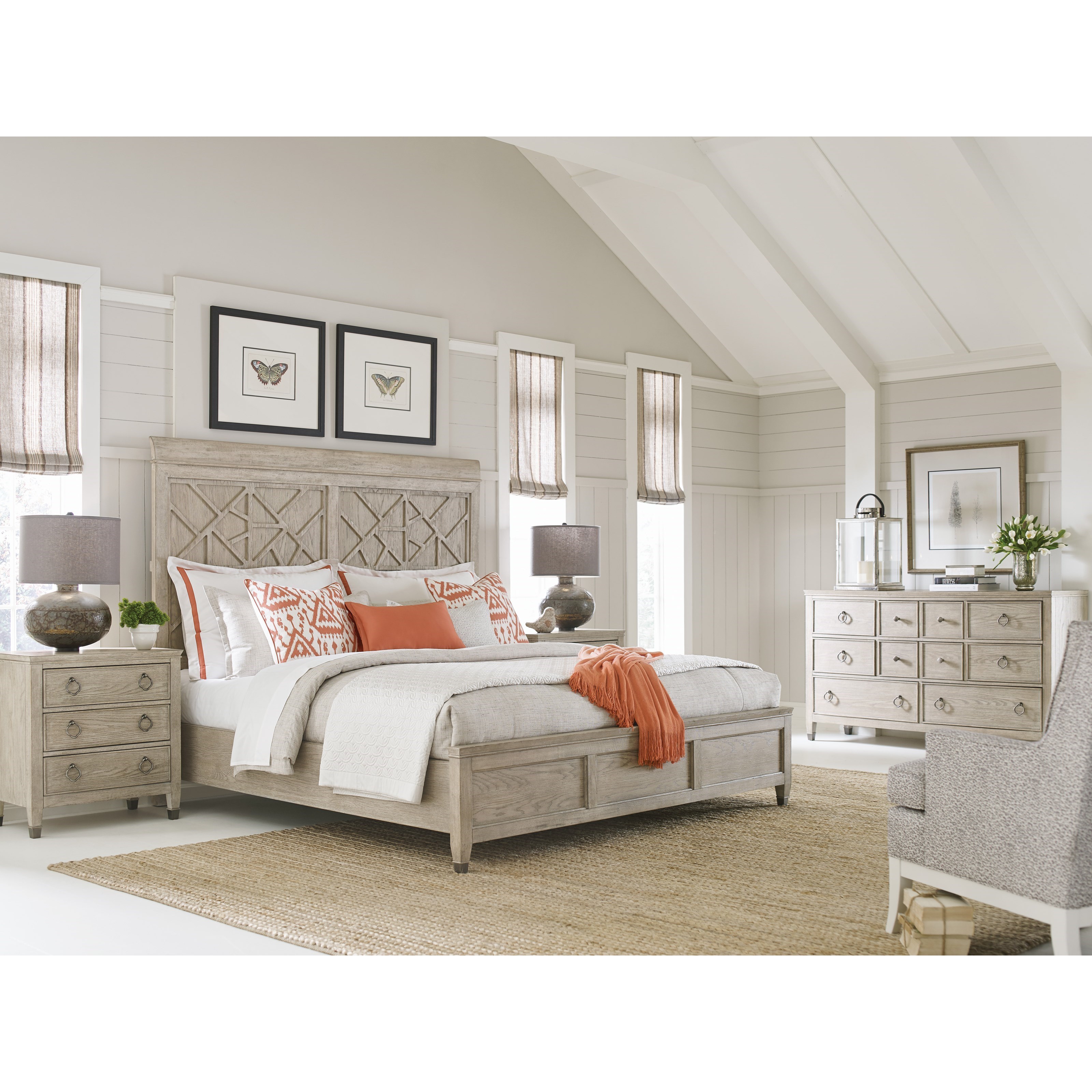 American drew online sleigh bed